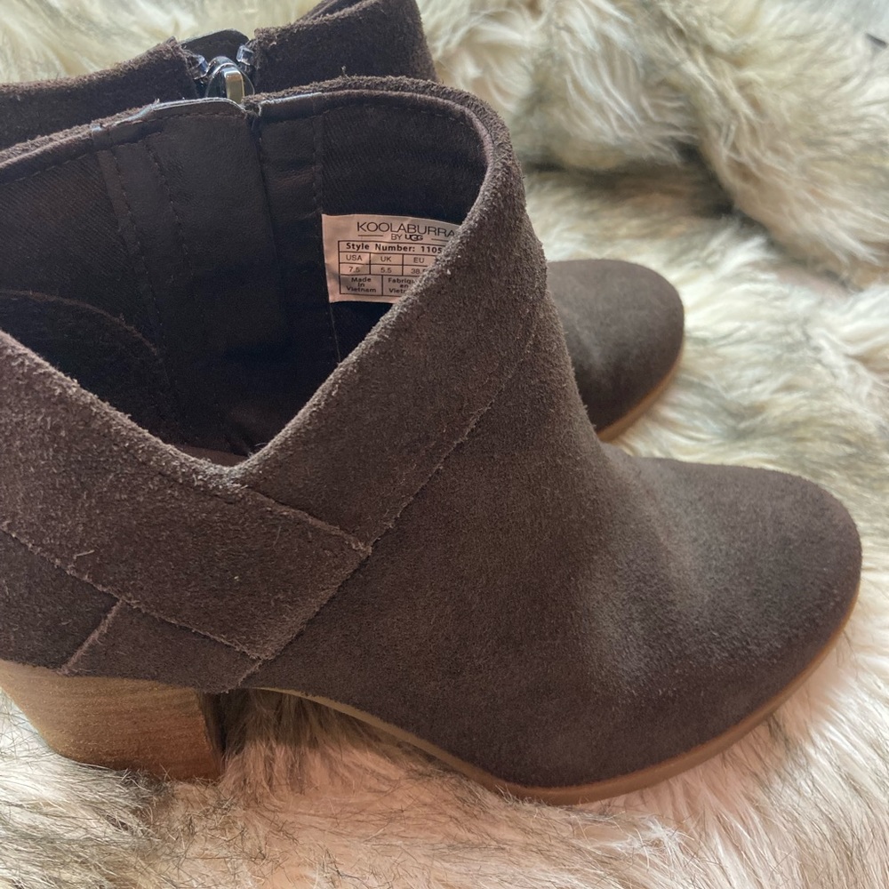 Kookaburra nubuck ankle boot